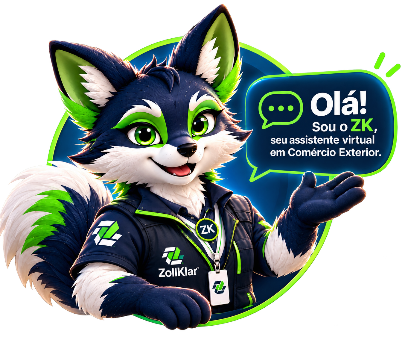 ZK, a assistente virtual da ZollKlar